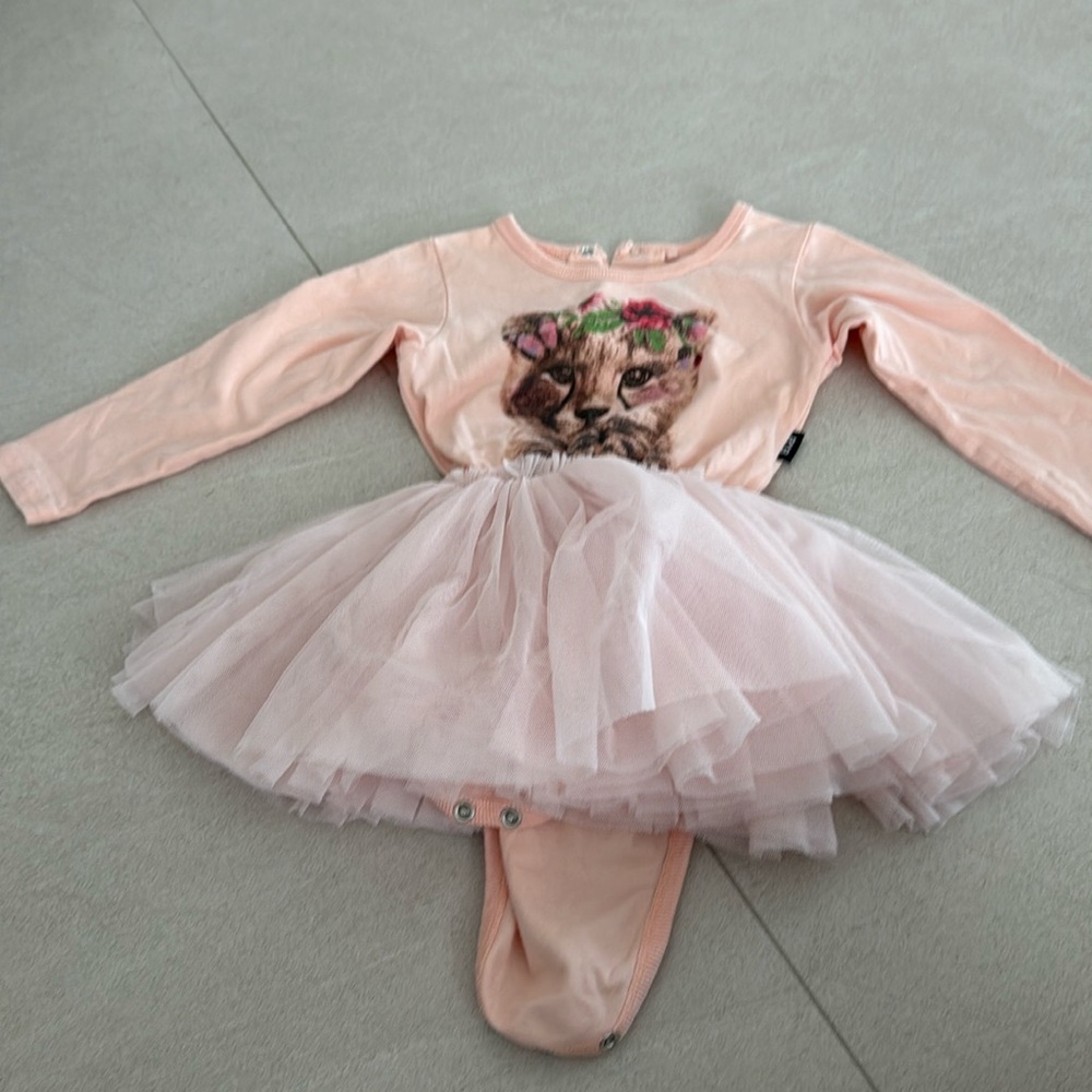 Rockyourbaby onesie with tutu